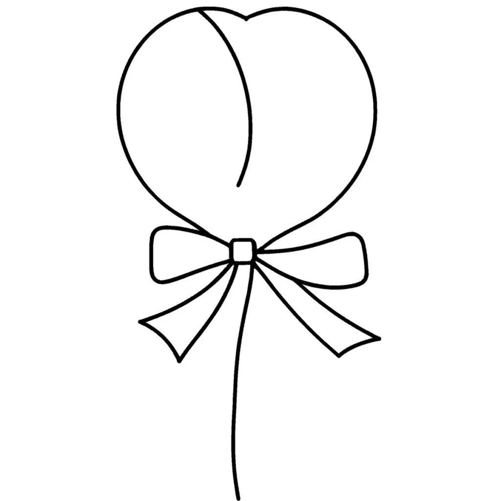 Bow Coloring Pages