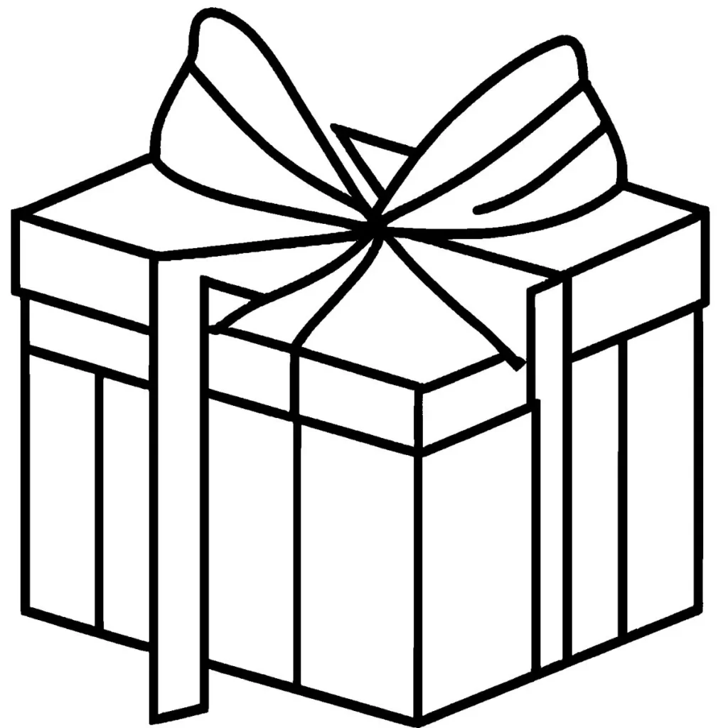 Bow Coloring Pages