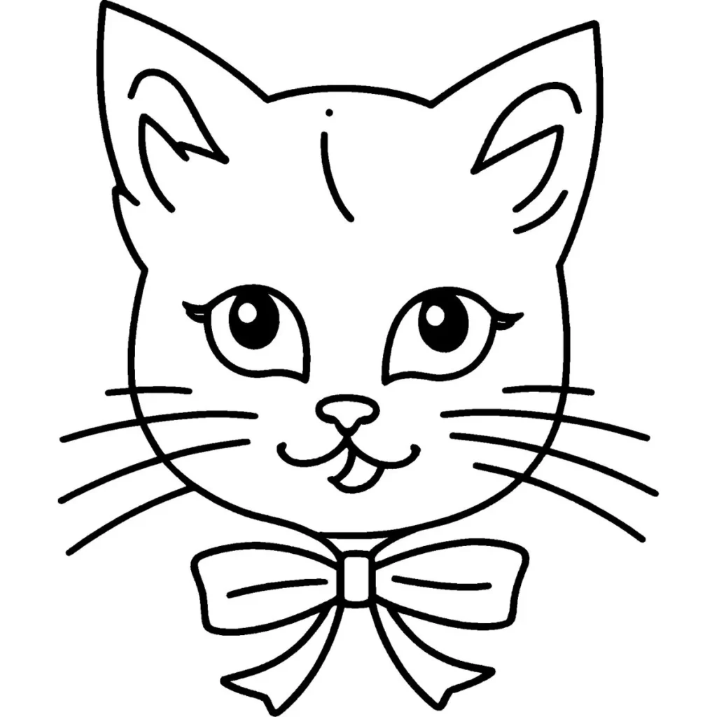 Bow Coloring Pages