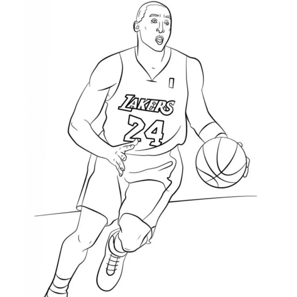 LeBron James Coloring Pages