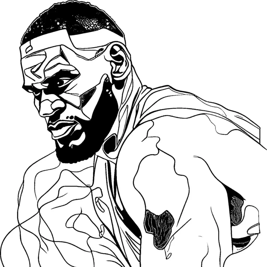 Lebron James Coloring Pages