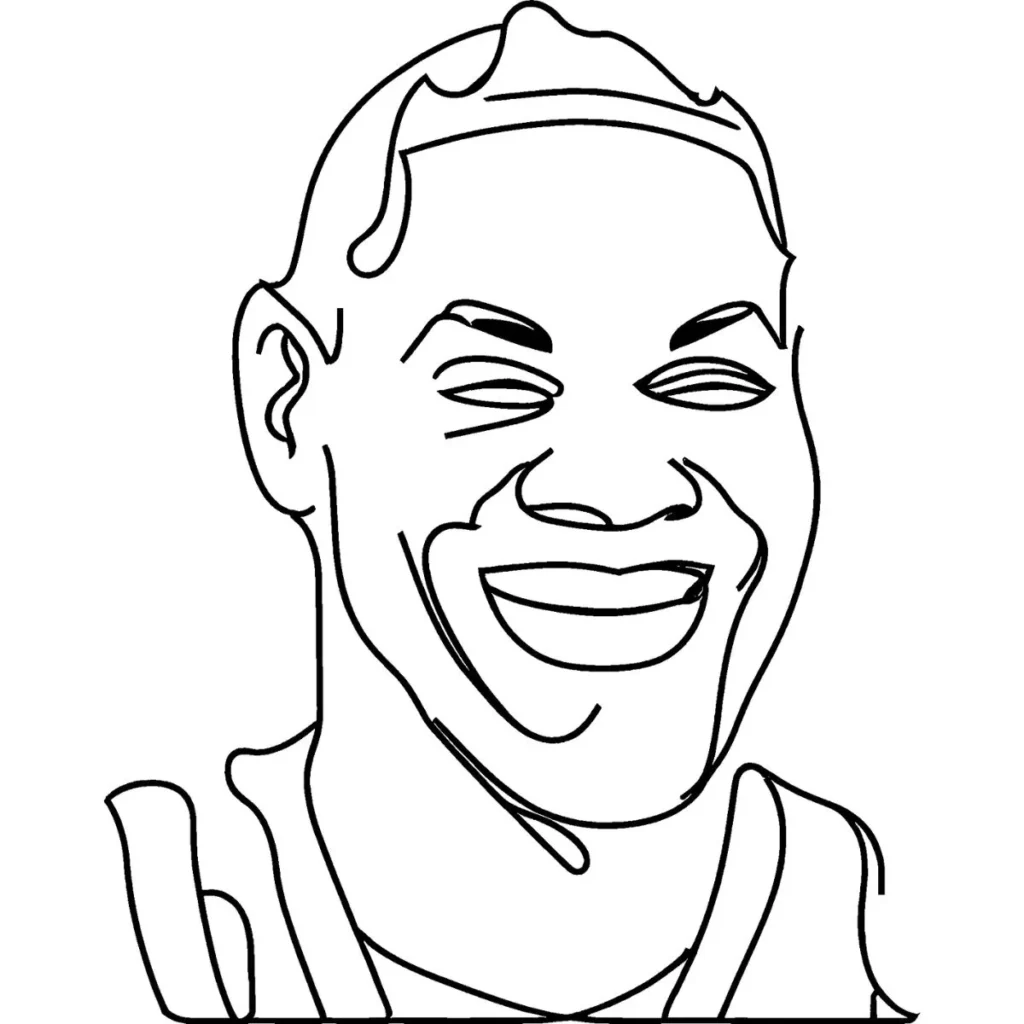 LeBron James Coloring Pages