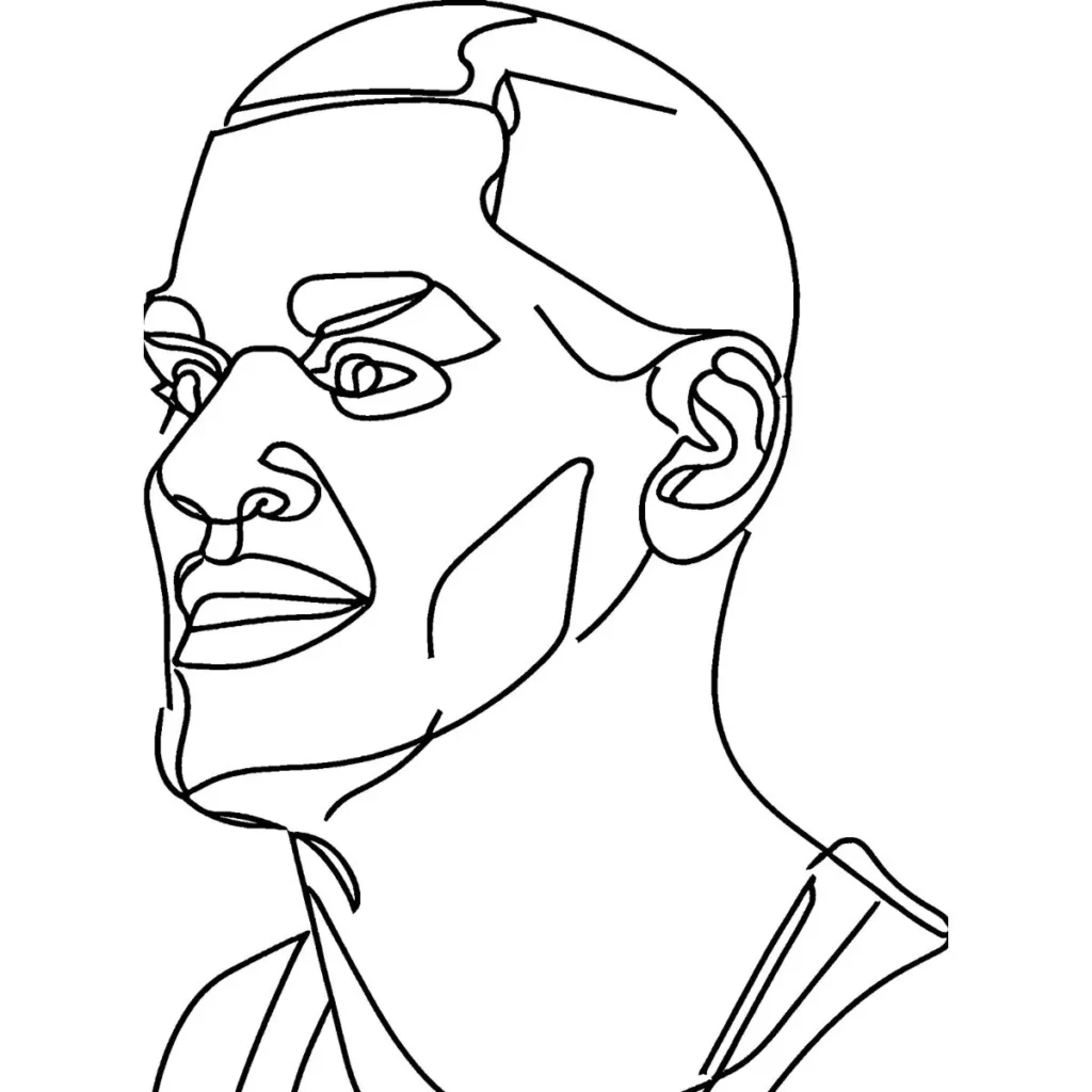 LeBron James Coloring Pages