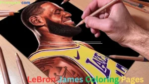 LeBron James Coloring Pages