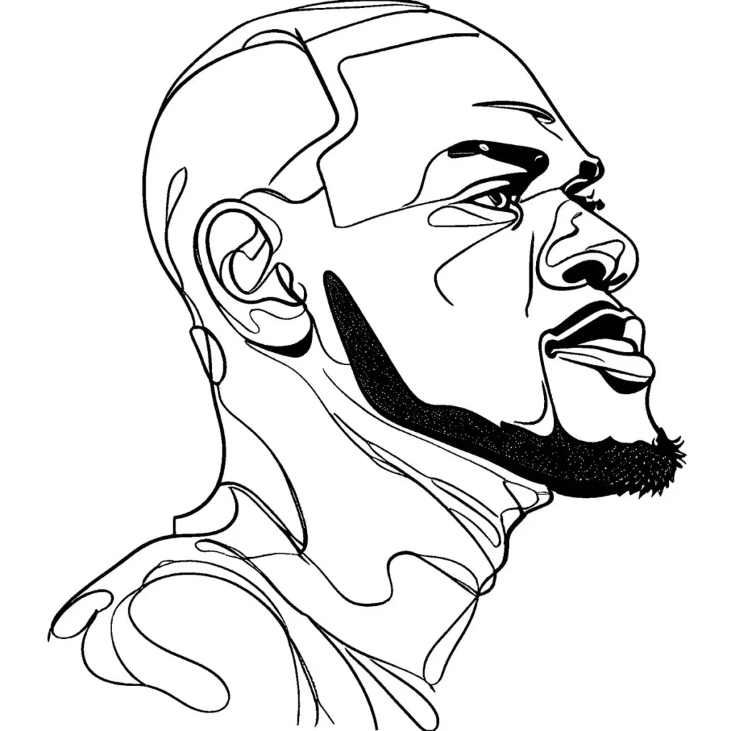 LeBron James Coloring Pages