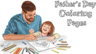 Father’s Day Coloring Pages