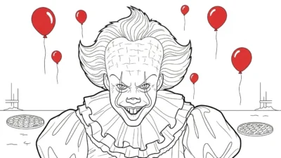 Pennywise Coloring Pages
