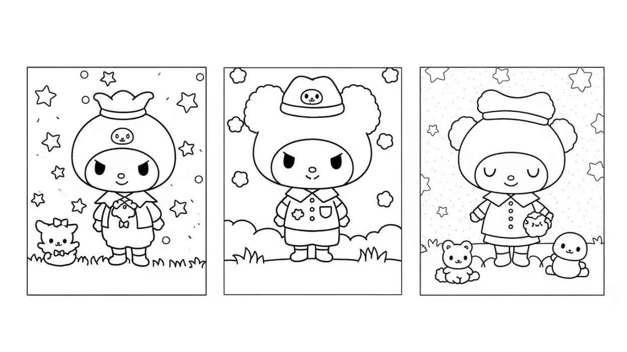 Sanrio Coloring Pages