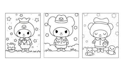 Sanrio Coloring Pages
