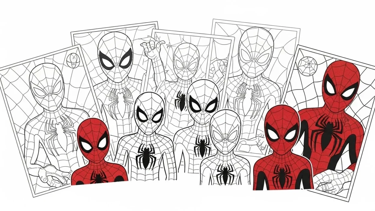 Spiderman Coloring Pages